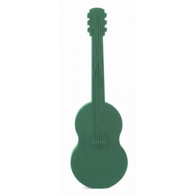 FLORAL FOAM GUITAR (ACOUSTIC) FUNERAL MEMORIAL TRIBUTE OASIS TYPE SKU 2480