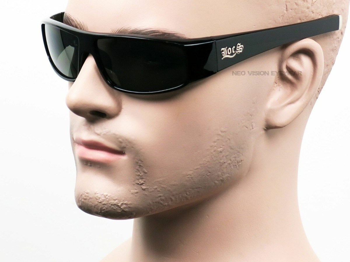 Locs Men OG Gangster Lowrider Sunglasses Shades Smoke/Gray