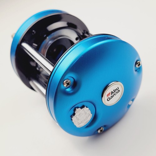 Piezas de carrete azul personalizado Abu Garcia Ambassadeur 6500 KC3 con caja - Kit de marco de placas - Imagen 9 de 17
