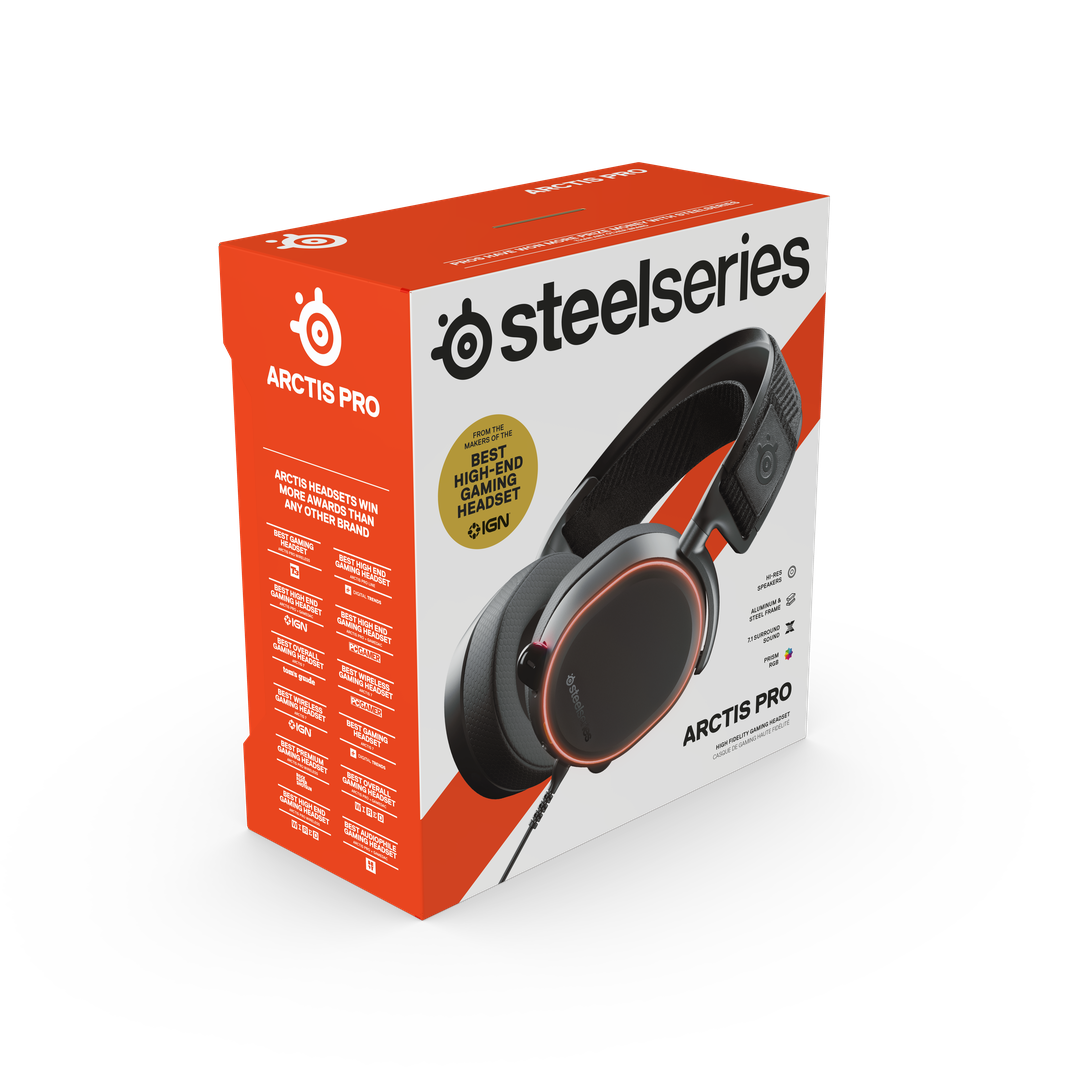 Casque steelseries arctis pro gaming headset + gamedac 5707119029568 -  Conforama