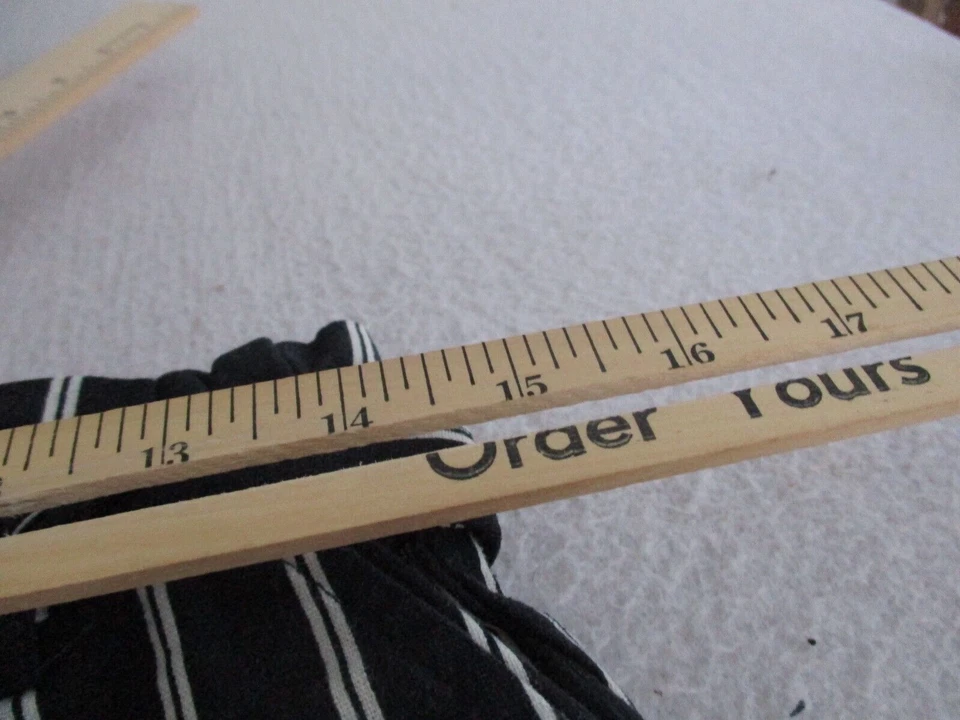 Mujer Azul Rayas Garaje Cintura Alta Corbata Cinturón Pantalones Cortos Talla M Foto 3 de 4