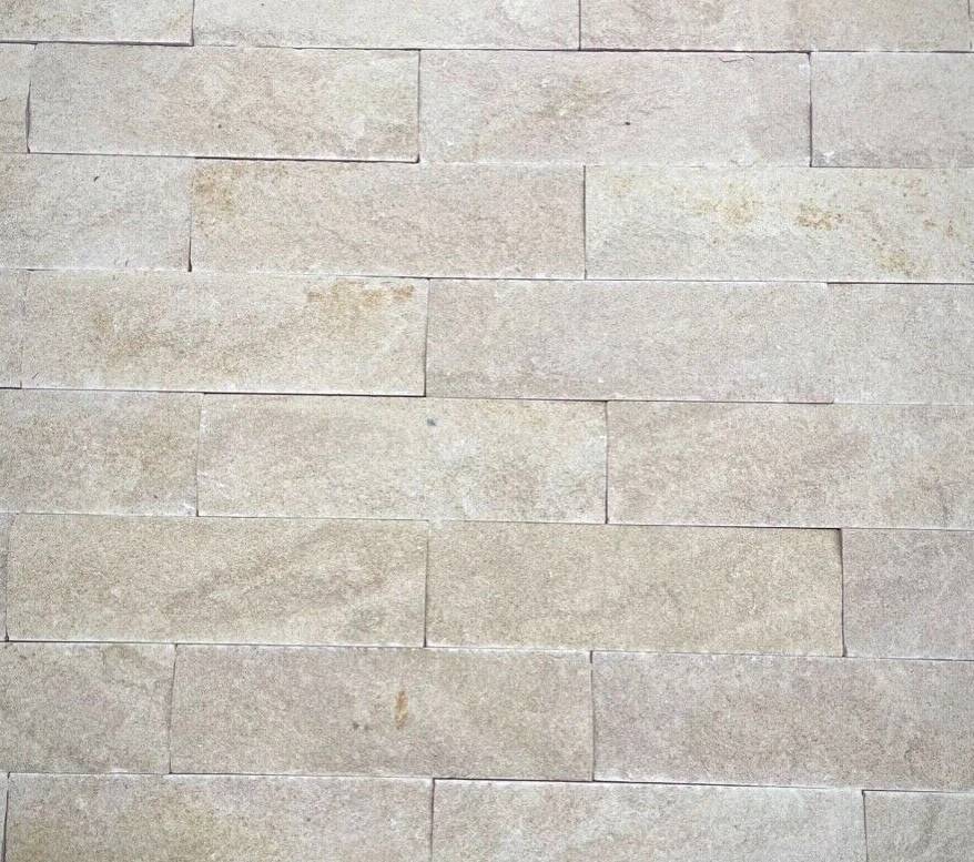 18m2 Naturstein Wandsteine Klinker beige gelb Riemchen Wandverblender - Bild 4 von 4