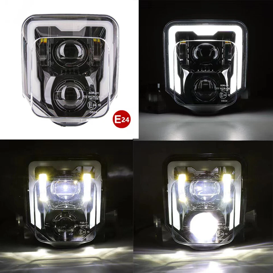 Luz LED para Husqvarna 2017-2023 FC 250/350/450 + carenado haz alto/bajo DRL Foto 4 de 4