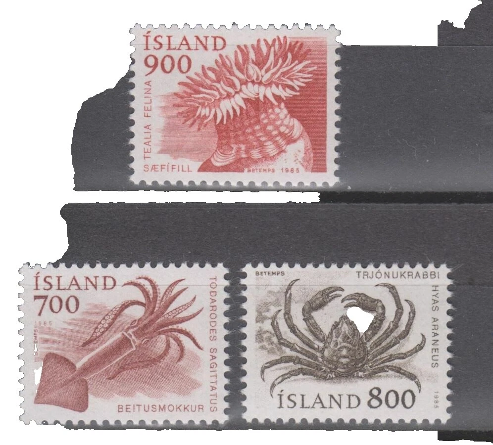 Nature Uncertified Icelandic Stamps