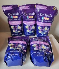 5 Pack Dr Teal's Kids Sleep Soak Gentle Epsom Bath, 2 lbs each
