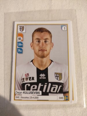 2019-2020 PANINI FOOTBALLERS FIGURE NO. 397 KULUSEVSKI (PARMA) ROOKIE