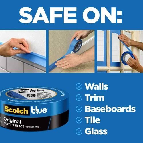 ScotchBlue 0.94 In. x 60 Yds. Multi-Surface Painter's Tape (6 Rolls) - Picture 2 of 7