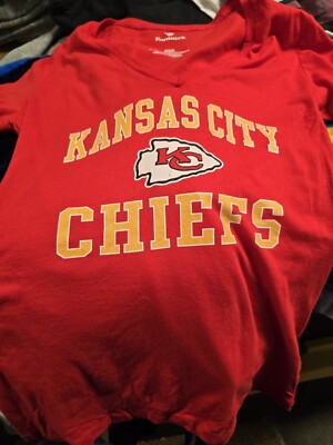 Kansas City Chiefs Red SS T-shirt Medium NWT