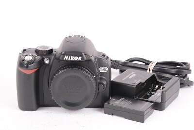 Nikon D60 10.2 MP Digital SLR Camera - Black (Body Only) SC:3.6k