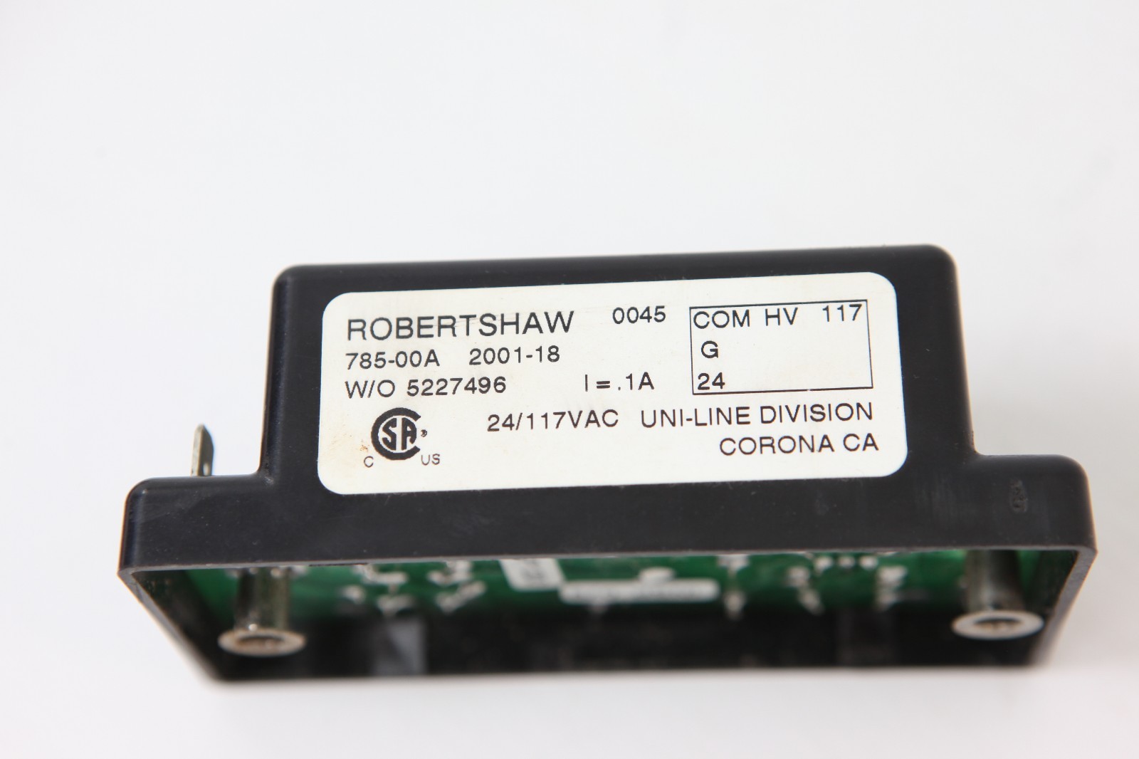 Robertshaw 24/120 VAC Automatic Pilot Light Relight Kit 78500A, 200118 5227496 eBay
