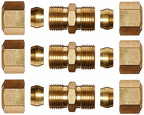 Dorman 800-081.5 Lot De 5 Connecteurs Rapides Carburant 5/16" – Adaptateurs Acier Vers Nylon 8 Mm, Réparation Conduite Fiable