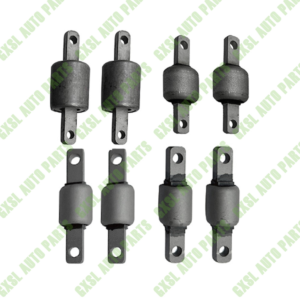 8PCS Front upper and lower control arm bushing kits For Ferrari 458 488 F12