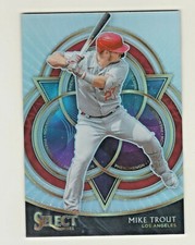 2021 Select PHENOMENON SILVER HOLO PRIZM REFRACTOR #PH-10 MIKE TROUT Angels