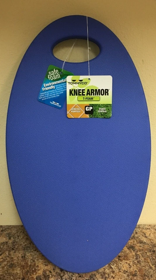 Tommyco OP888 EnviroFriendly Safe Foam Blue Floral Garden Kneeler - Image 2 of 2