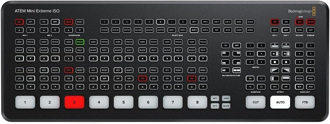 Blackmagic Design ATEM Mini Extreme Switcher SWATEMMINICEXT Blackmagic Design ATEM Mini Extreme Switcher SWATEMMINICEXT