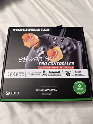 (NEW) Thrustmaster XBOX eSwap S Crystal Pro Wired Controller - (Series X S, One,