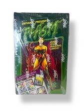 1993 Defiant Presents Plasm Zero Issue Trading Cards Sealed Box