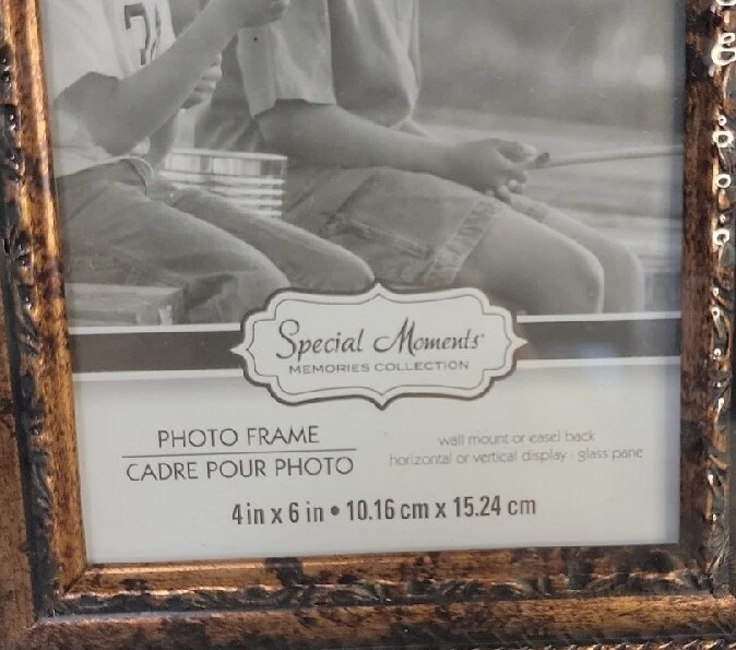 4x6 photo frame home decor special moments wall mount or easel back glass pane - Image 2 of 3