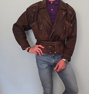 Vintage Lederjacke Lederjacke Herren 80er Vintage 80er Motorrad