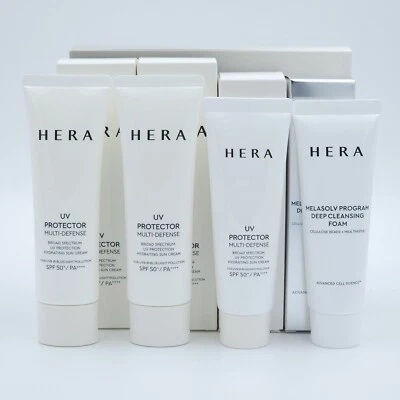 HERA UV Protector Multi Defense 2pcs Special Set 4 Items SPF50+ PA++++ K-Beauty