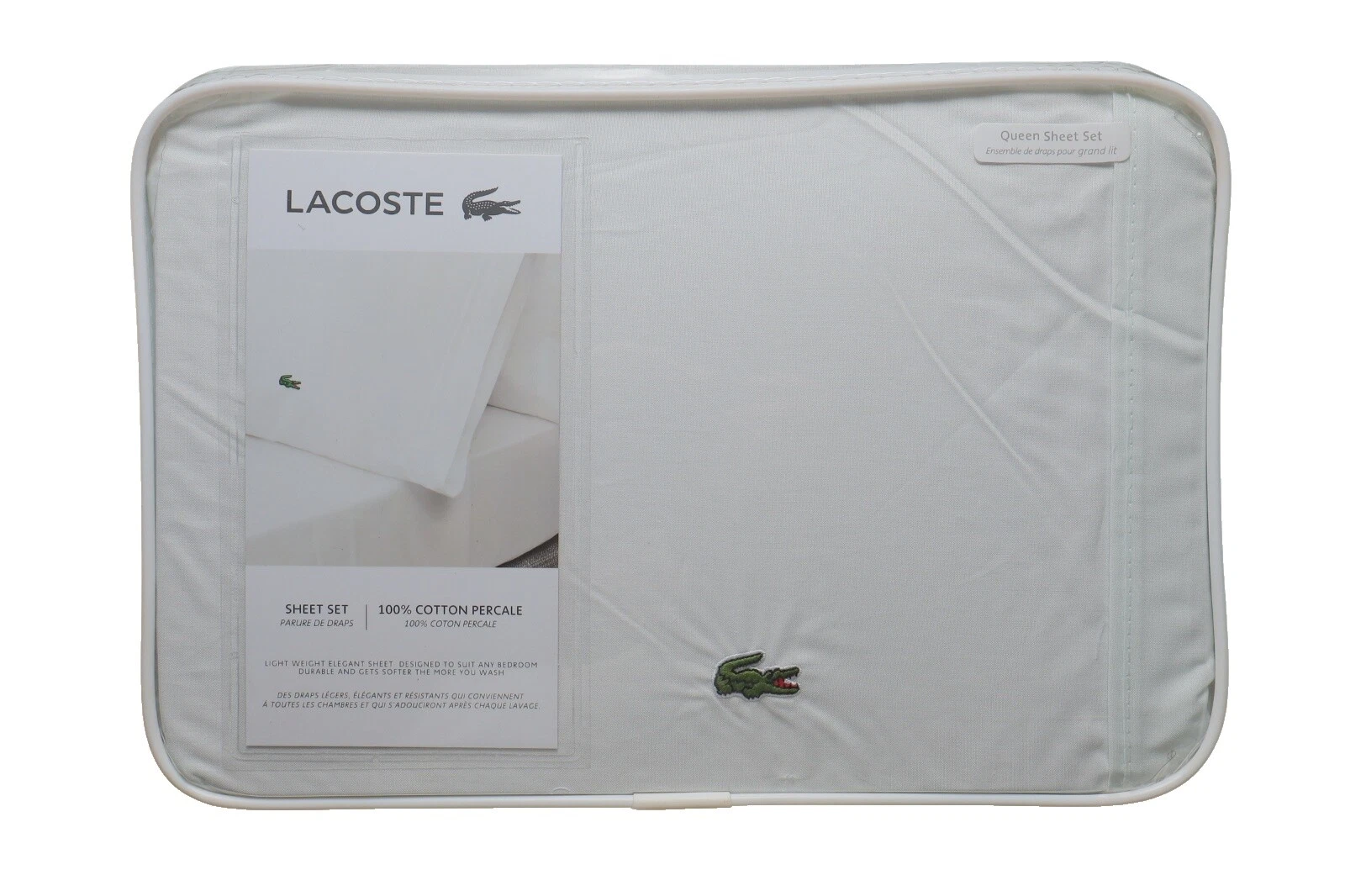 Hojas de cama Reina Lacoste