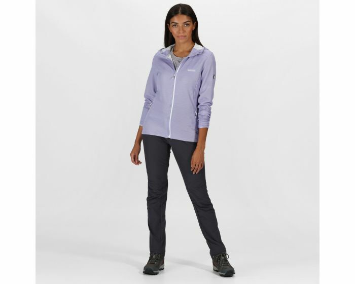 Regatta great outdoor Women's Hooded full zip Fleece Lilac Bloom