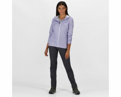 Regatta great outdoor Women's Hooded full zip Fleece Lilac Bloom