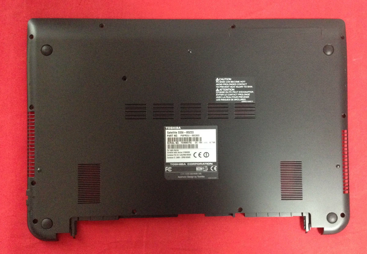 Cache Inférieur (bottom Case) Pour Toshiba Satellite A100-316 – Noir – Occasion