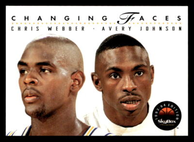 1993-94 SkyBox Premium - USA Tip-Off Gold #300 Chris Webber / Avery Johnson