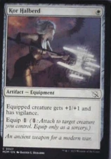 Kor Halberd - March of the Machine: #27, Magic: The Gathering Nm R72