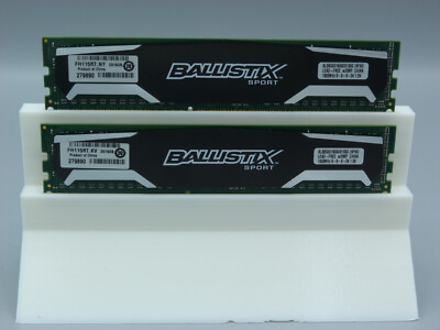 2x 8GB Crucial Ballistix Sport BLS8G3D1609DS1S00.16FND 16GB DDR3 PC3-12800U RAM