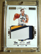 2020-21 Bojan Bogdanovic Panini Flawless Game-Used Jumbo Patch /15 MINT 🔥🔥🔥