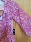 Womens Express Paisley Off The Shoulder Ruffled Romper - Lined - X-Small - NWT  — photo 3