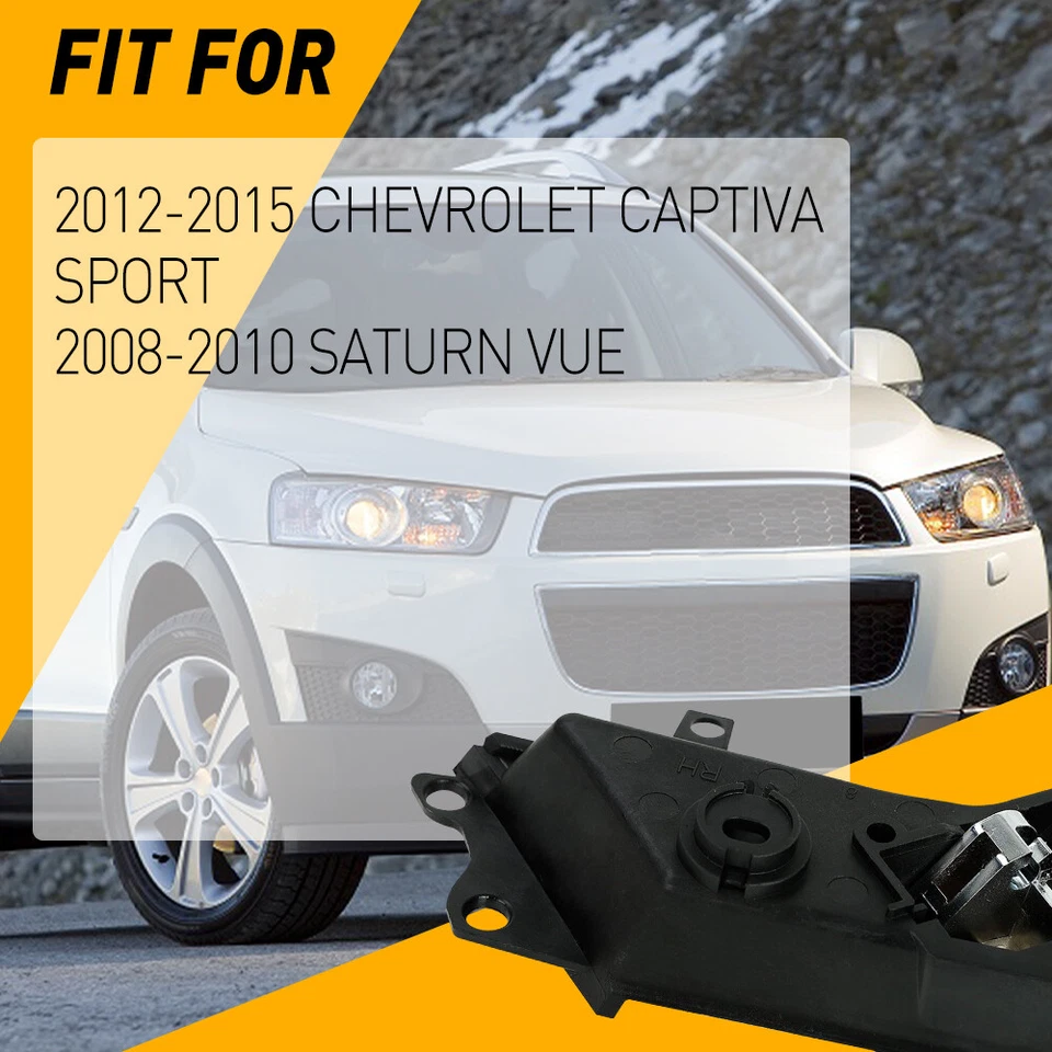 4X Manija de puerta interior para 08-10 Saturn Vue 2012-2015 Chevrolet Captiva Sport Foto 2 de 4