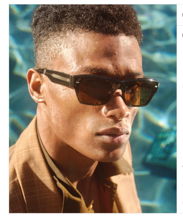 OLIVER PEOPLES KASDAN SUN 51mm OV5514SU MSRP$566 Roger Federer's