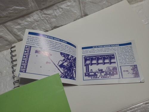 R-Type 2 Instruction Manual / Booklet Only For Original Nintendo Gameboy UK UKV - Picture 5 of 15