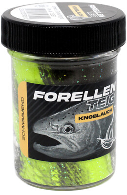 FTM Forellenteig Knoblauch versch. Farben Neue Rezeptur 2024 Forellenteig Paste