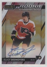 2023-24 O-Pee-Chee Platinum Rookie Auto Sunset Elliot Desnoyers #R-ED Auto 0c3