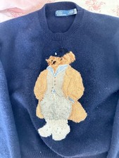 Polo Ralph Lauren Women's Bear Cashmere Wool Sweater