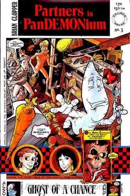 Partners in Pandemonium #3 FN; Caliber | Last Issue Brian Clopper - w/Bag+Board