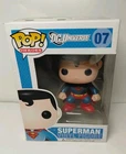 Funko Pop DC Universe Superman #07 OG Large Font Vaulted 🔥 🔥