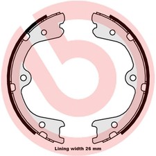 BREMBO Bremsbackensatz Feststellbremse S 56 546 für MERCEDES PATHFINDER GT 470 3