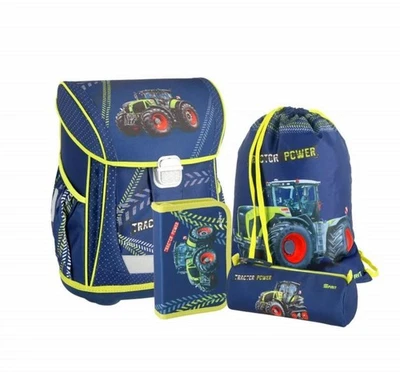 Spirit® Schulranzen Set "TRACTOR" COOL 5teilig