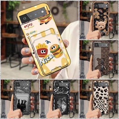 MYDING-Phone Case for Google Pixel 6,  Cartoon Waterproof Shockproof Anti-knock