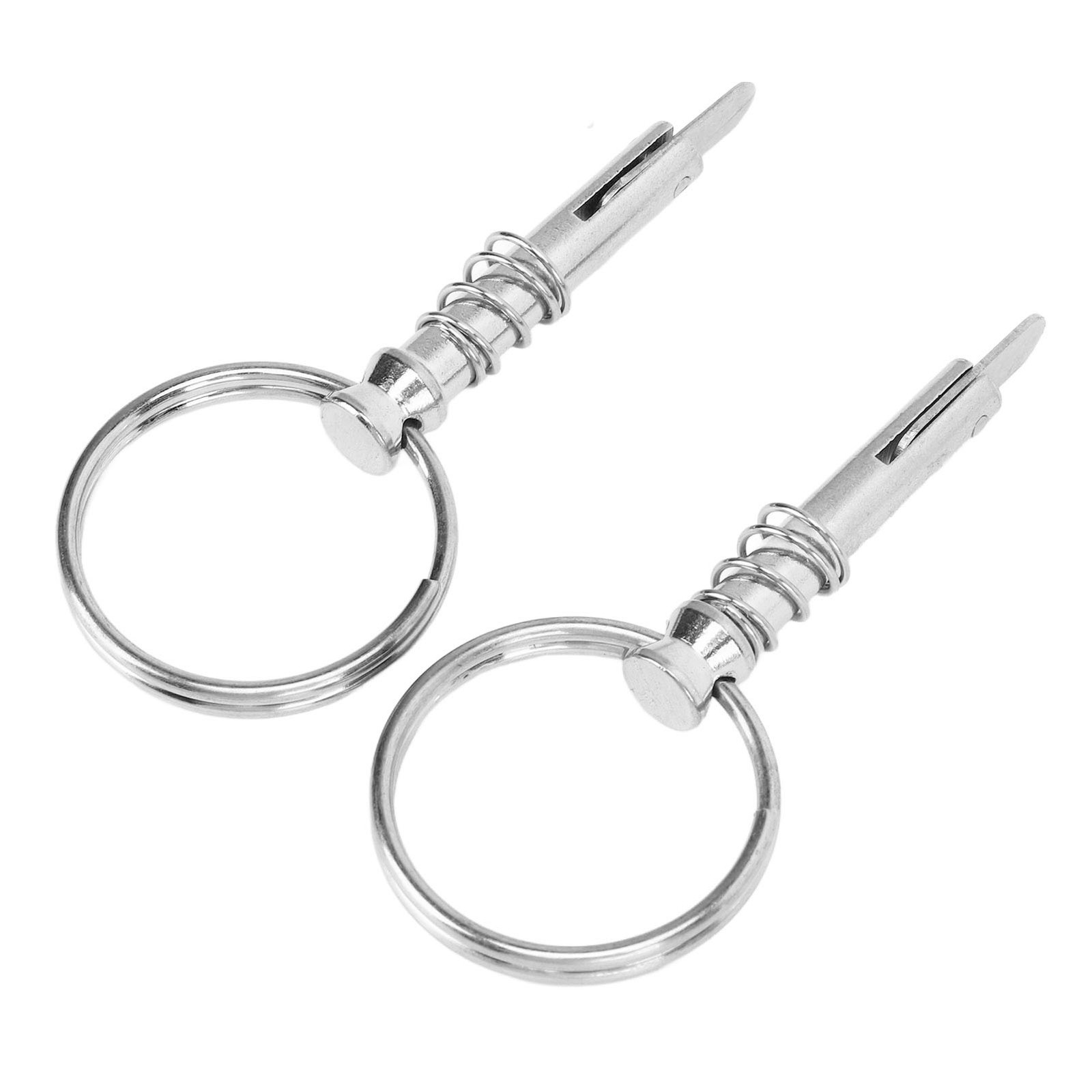 2 Pcs Quick Release Pin Stainless Steel Marine Hardware Boat Bimini Top|