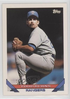 1993 Topps Todd Burns #279 0ng2
