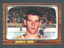 BOBBY ORR Rookie Card Reprint, 1966-67 OPC Hockey Card #35, MINT Beauty