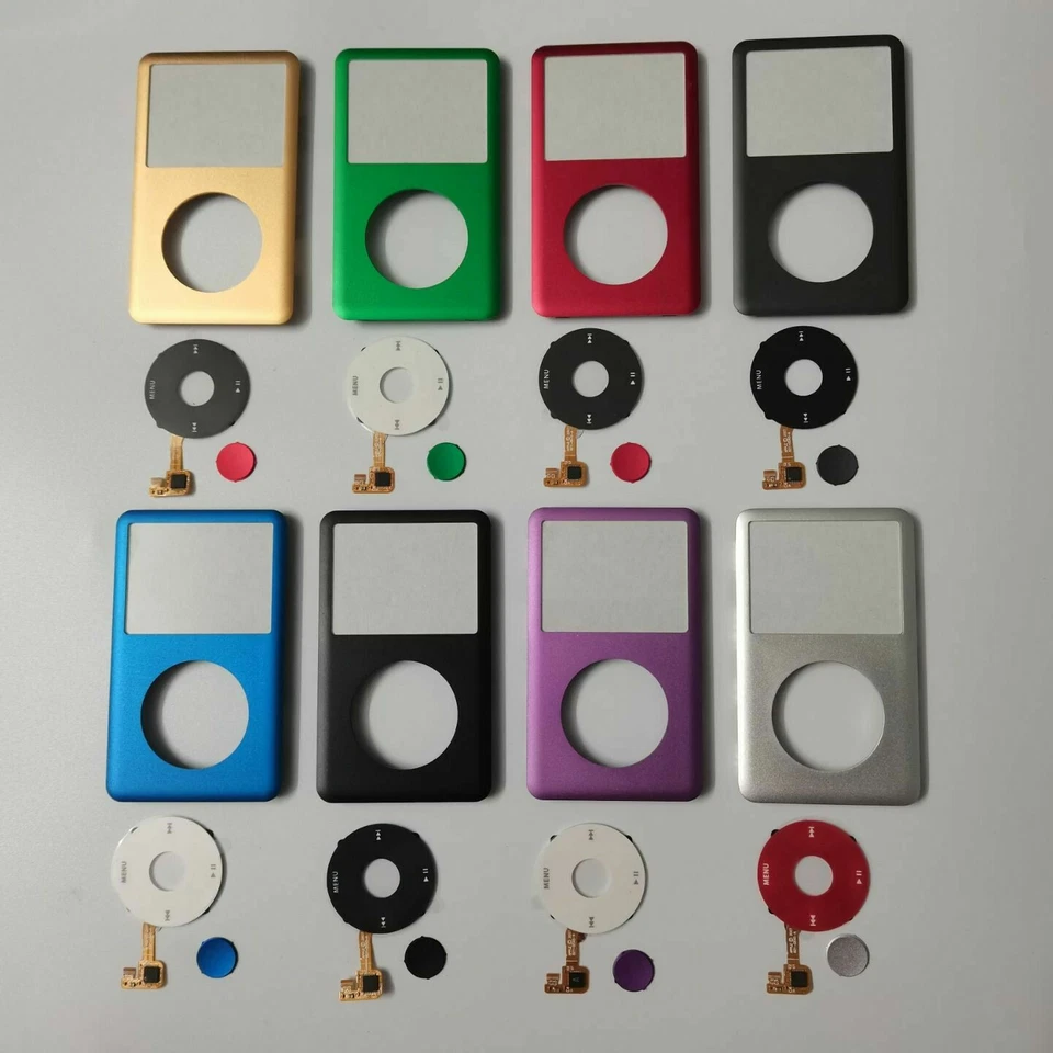 NUEVO Kit de repuesto de cubierta frontal y rueda Click y punto para iPod Classic 6ª/7ª generación Foto 3 de 4