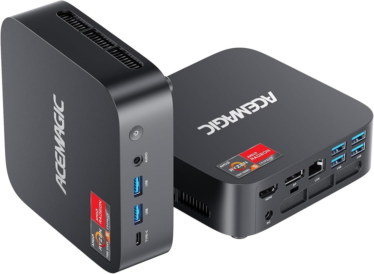 ACEMAGIC K1 Mini PC AMD Ryzen 7 7730U 16GB LPDDR4X RAM 512GB SSD