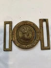 Original, Civil War Militia two piece belt buckle in great condition